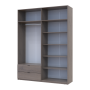 Розпашна Шафа для одягу Doros Лукас Канноло/Канноло 180х50х240 (44900367)