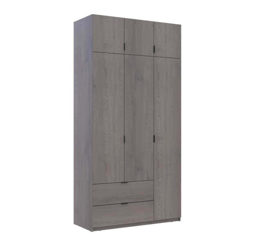 Розпашна Шафа для одягу Doros Лукас Канноло/Канноло 3 ДСП 120х50х240 (44900368)