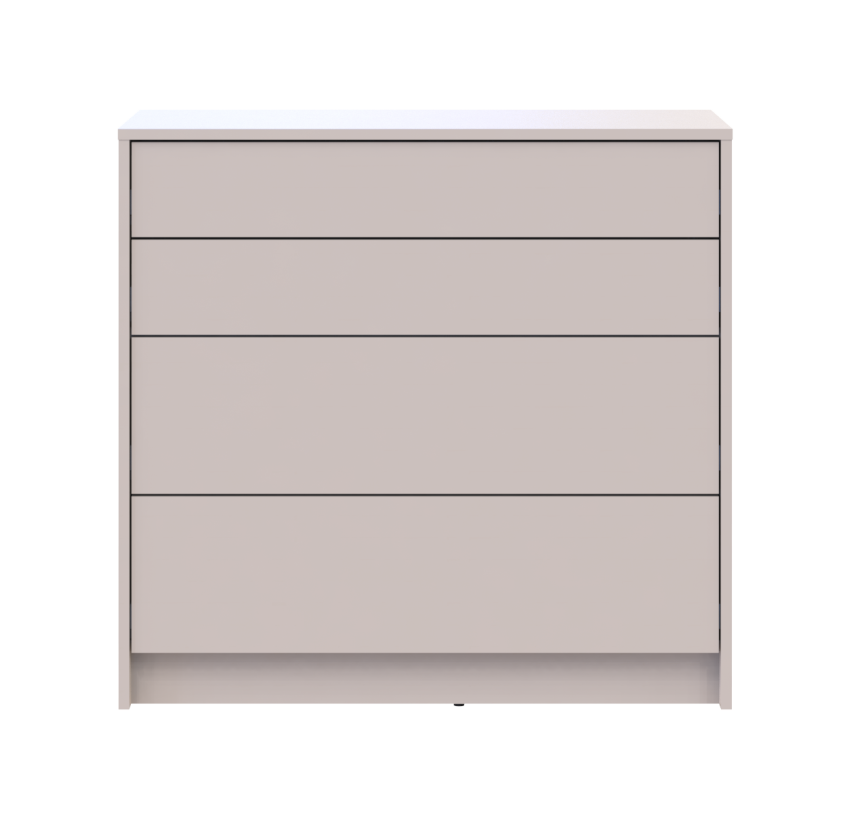 Комод Doros Дейл Кашемир 4Ш 90х41х85 (41516235)