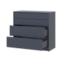 Комод Doros Дейл Графит 4Ш 90х41х85 (41516236)
