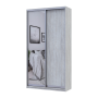 Шкаф купе Doros Сити Лайт Сосна Натти 1 ДСП / 1 зеркало 120х45х225 (80736500)