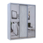 Шкаф купе Doros Сити Лайт Сосна Натти 1 ДСП / 2 зеркала 180х60х225 (80736520)
