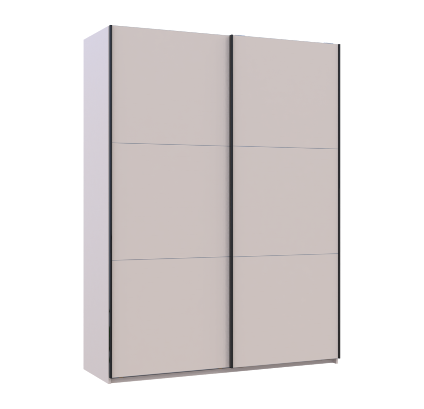 Шкаф купе Doros G-Caiser Кашемир 2 ДСП/3 части 180х60х240 (42005320)