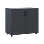 Комод Doros Торн Антрацит 2 ДСП 90х51.6х80 (41510149)