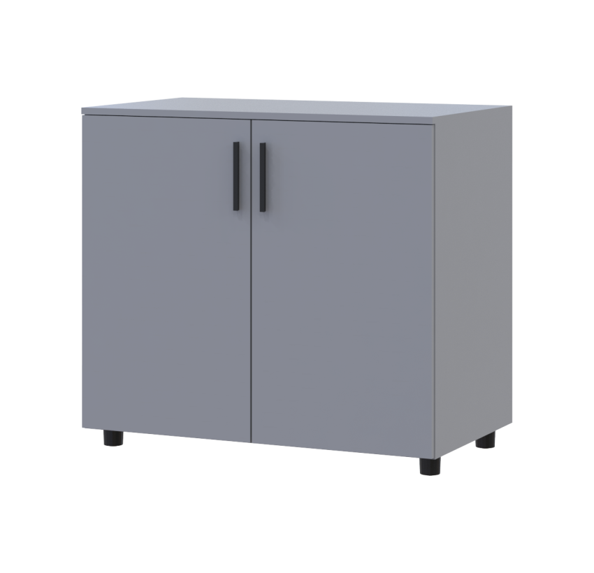 Комод Doros Торн Серый 2 ДСП 90х51,6х80 (41510147)