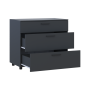 Комод Doros Торн Антрацит 3Ш 90х51.6х80 (41510161)