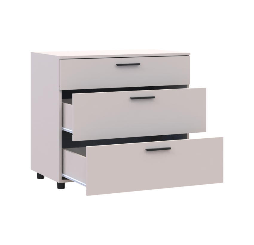 Комод Doros Торн Кашемир 3Ш 90х51,6х80 (41510163)