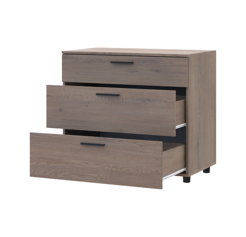 Комод Doros Торн Кремона Канноло 3Ш 90х51,6х80 (41510153)