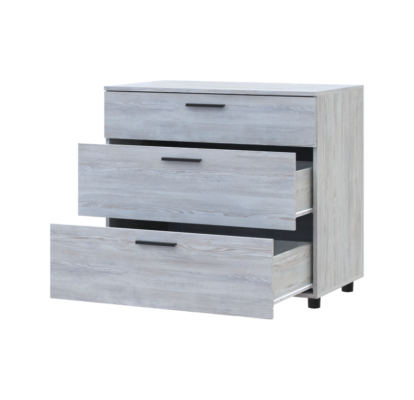 Комод Doros Торн Сосна Натти 3Ш 90х51,6х80 (41510155)