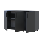 Комод Doros Торн Антрацит 3 ДСП 135×51,6×80 (41510173)