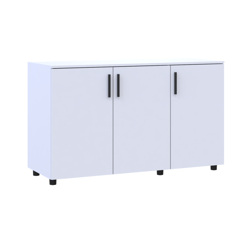 Комод Doros Торн Белый 3 ДСП 135х51,6х80 (41510169)