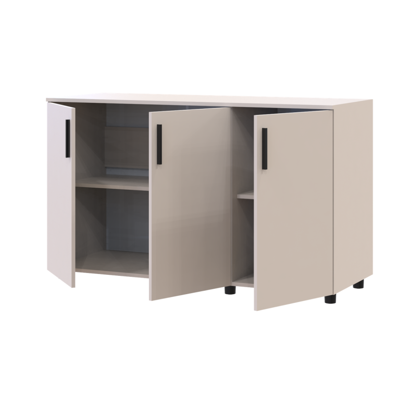 Комод Doros Торн Кашемир 3 ДСП 135х51,6х80 (41510175)