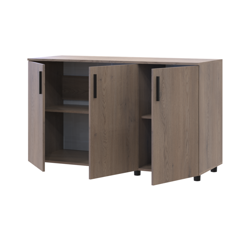 Комод Doros Торн Кремона Канноло 3 ДСП 135х51.6х80 (41510165)