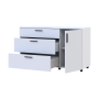 Комод Doros Торн Білий 3Ш/1Д 135х51.6х80 (41510181)