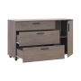 Комод Doros Торн Кремона Канноло 3Ш/1Д 135х51,6х80 (41510177)