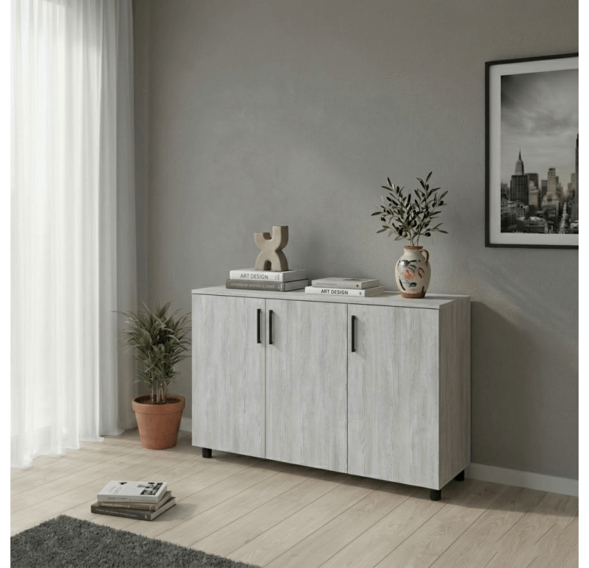 Комод Doros Торн Сосна Натти 3Ш/1Д 135х51.6х80 (41510179)