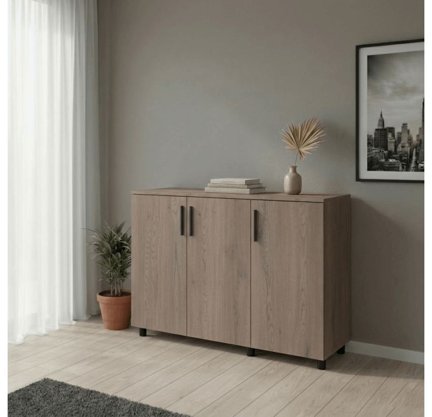 Комод Doros Торн Кремона Канноло 3 ДСП 135х51,6х80 (41510165)
