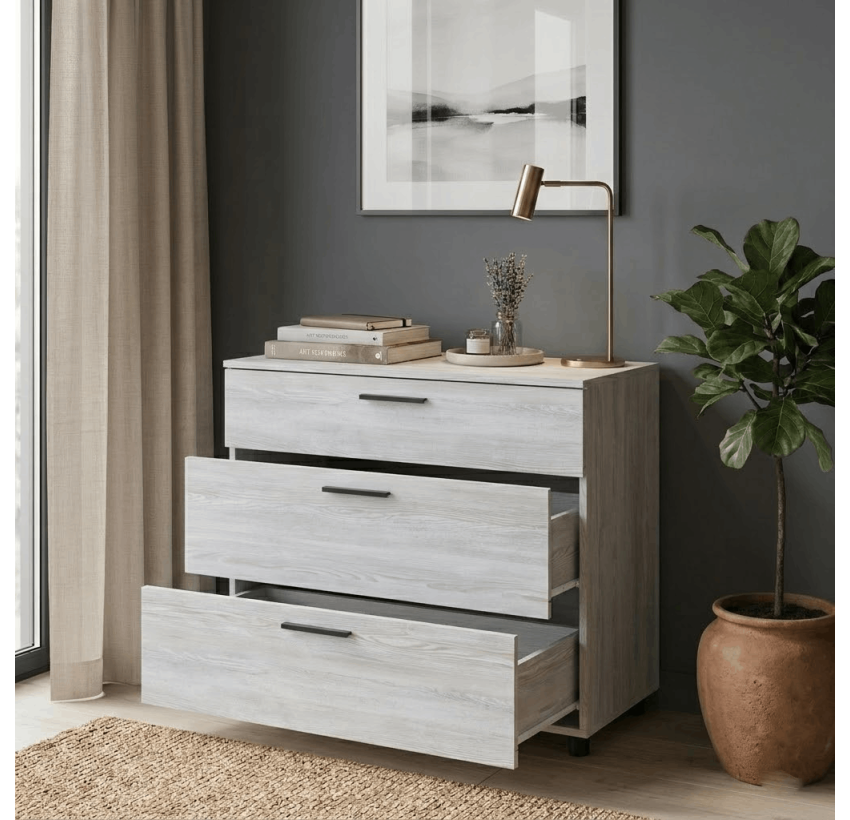 Комод Doros Торн Сосна Натти 3Ш 90х51,6х80 (41510155)