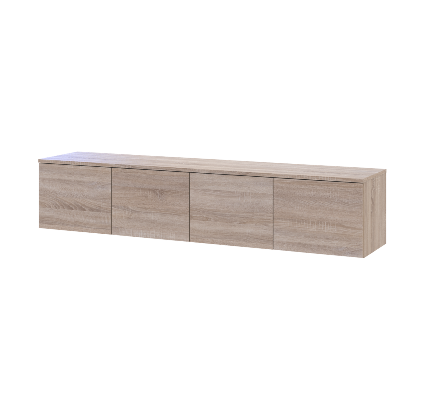 Тумба ТВ Doros Левия Дуб сонома 4Д 160х35х33 (41516300)