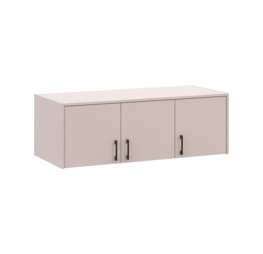 Антресоль Doros Ронди Кашемир 3 ДСП 121х52х41 (80738476)
