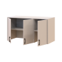 Антресоль высокая Doros Ронди Кашемир 3 ДСП 121х52х65 (80738487)