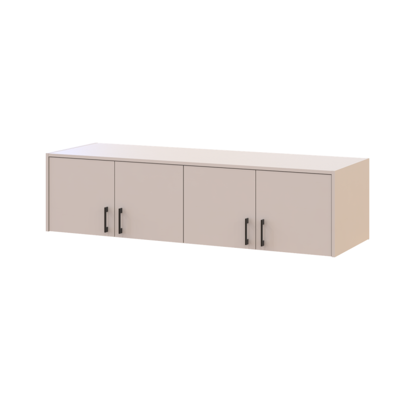Антресоль Doros Ронди Кашемир 4 ДСП 160х52х41 (80738481)