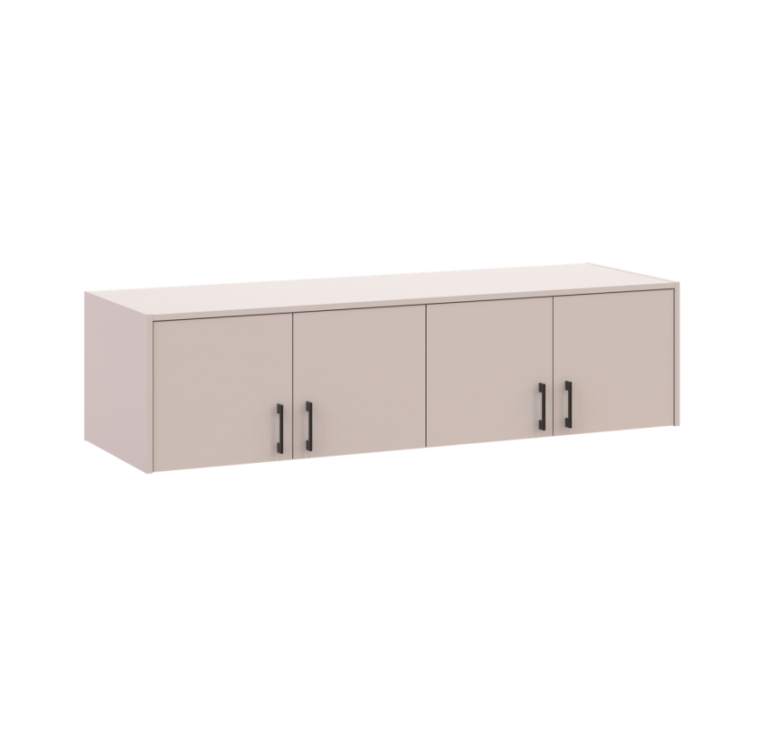 Антресоль Doros Ронди Кашемир 4 ДСП 160х52х41 (80738481)
