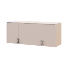 Антресоль высокая Doros Ронди Кашемир 4 ДСП 160х52х65 (80738490)