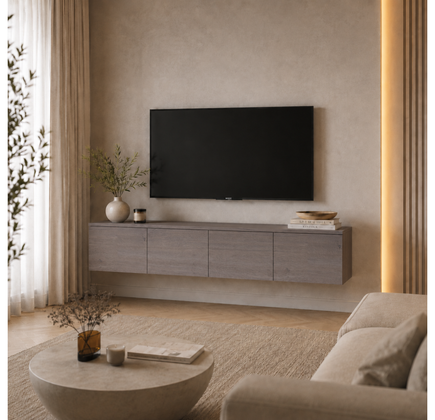 Тумба ТВ Doros Левия Канноло 4Д 160х35х33 (41516197)