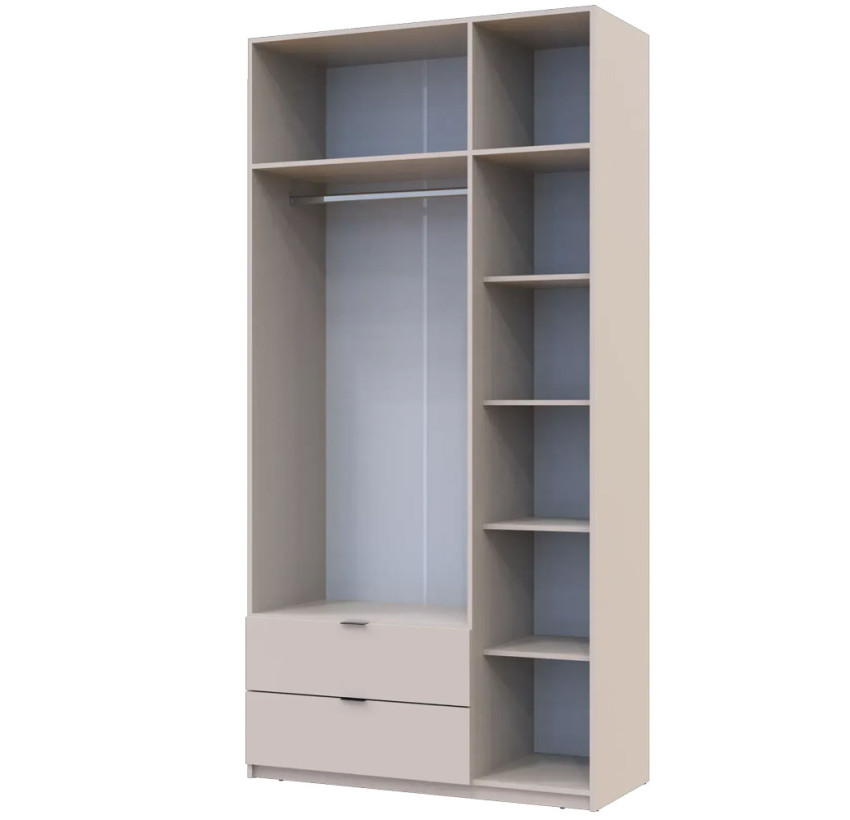 Розпашна Шафа для одягу Doros Лукас Кашемір 3ДСП 120х50х240 (80737798)